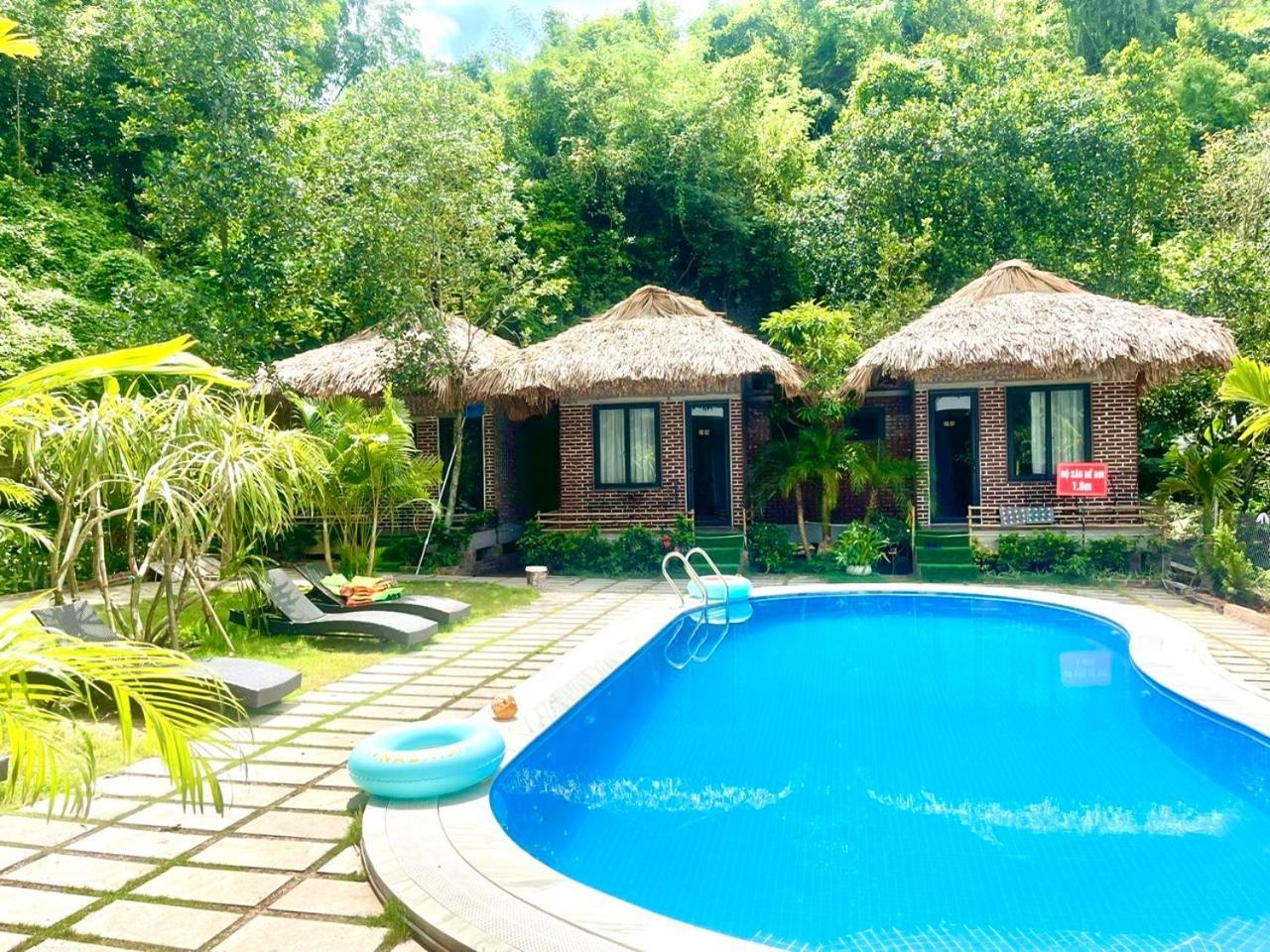 Rocky Mountain Homestay Cat Ba Xuân Đám Ngoại thất bức ảnh